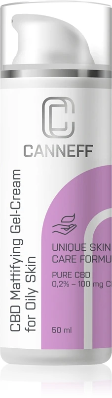 Canneff Balance CBD Mattifying Gel-Cream