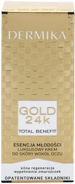 Dermika Gold 24k Total Benefit -Brown Technies Magasin dermika gold 24k total benefit creme rajeunissante luxe contour des yeux 2