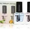 Emi Nail Therapy System Set -Brown Technies Magasin emi nail therapy system set kit de vernis a ongles effet nourrissant