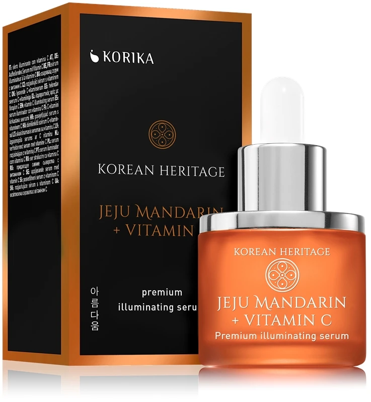 KORIKA Korean Heritage Jeju Mandarin + Vitamin C Premium Illuminating Serum 3 KORIKA Korean Heritage Jeju Mandarin + Vitamin C Premium Illuminating Serum