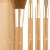 Luvia Cosmetics Bamboo Travel -Brown Technies Magasin luvia cosmetics bamboo travel kit de pinceaux de voyage