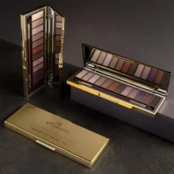 Luvia Cosmetics Forever Matte Shades -Brown Technies Magasin luvia cosmetics forever matte shades palette de fards a paupieres 1