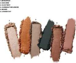 MAC Cosmetics Connect In Colour Eye Shadow Palette 6 Shades -Brown Technies Magasin mac cosmetics connect in colour eye shadow palette 6 shades palette de fards a paupieres 2