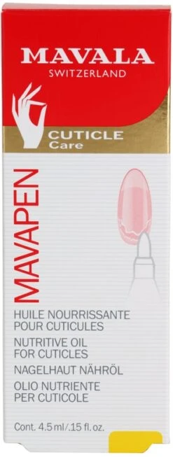 Mavala Cuticle Care Mavapen -Brown Technies Magasin mavala cuticle care mavapen huile nourrissante ongles et cuticules forme de feutre 3