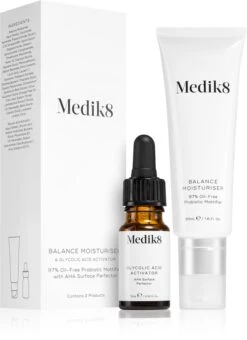 Medik8 Balance Moisturiser With Glycolic Acid Activator