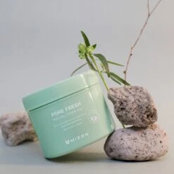 Mizon Pore Fresh -Brown Technies Magasin mizon pore fresh disques exfoliants visage pour peaux sensibles sujettes a lacne 3