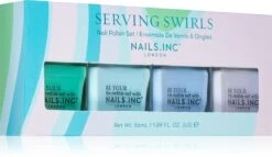 Nails Inc. Serving Swirls Nail Polish Set
