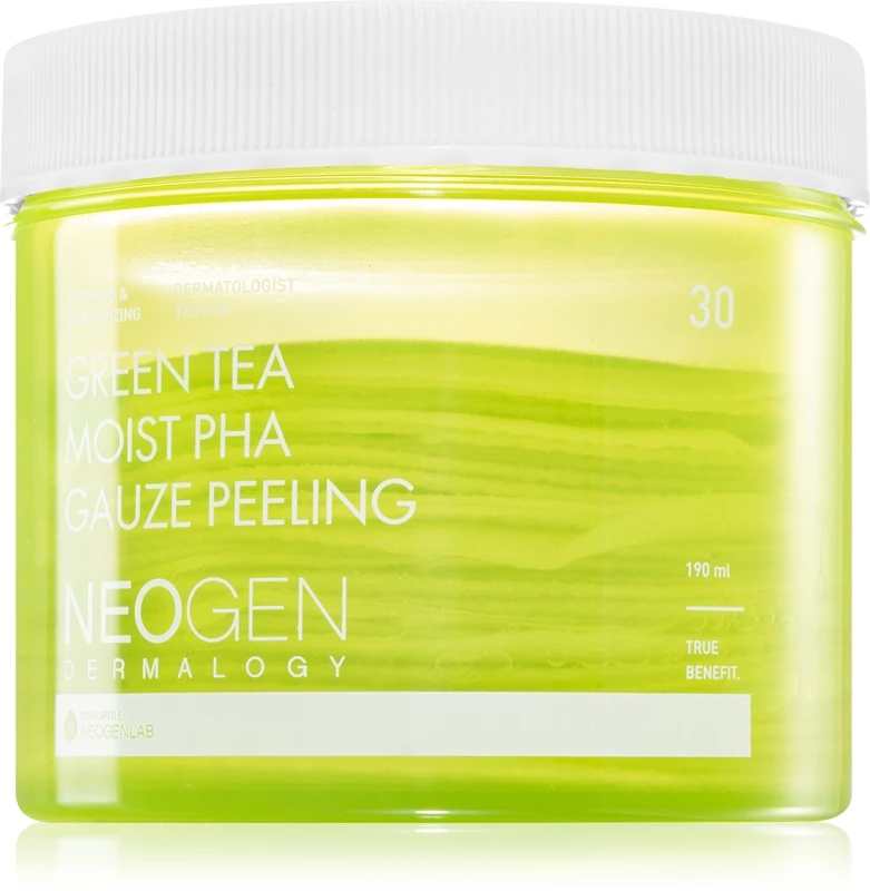 Neogen Dermalogy Clean Beauty Gauze Peeling Green Tea Moist PHA 3 Neogen Dermalogy Clean Beauty Gauze Peeling Green Tea Moist PHA