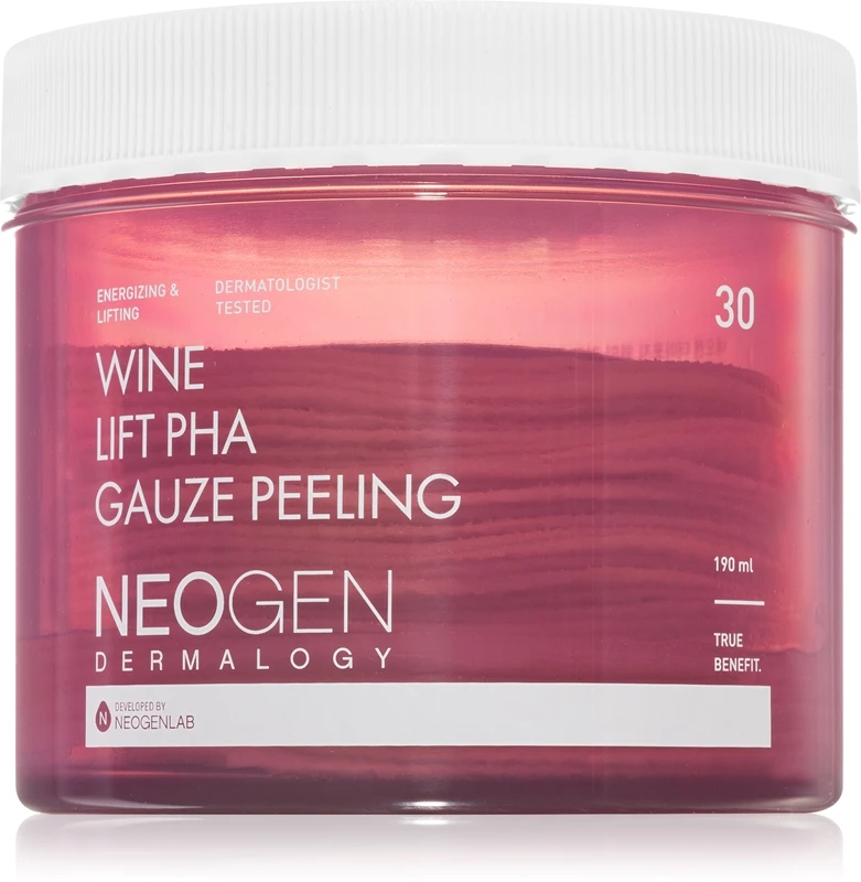 Neogen Dermalogy Clean Beauty Gauze Peeling Wine Lift PHA 3 Neogen Dermalogy Clean Beauty Gauze Peeling Wine Lift PHA