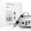 NEONAIL Nail Drill JSDA-JD 500 Silver -Brown Technies Magasin neonail nail drill jsda jd 500 silver lime a ongles electrique