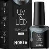 NOBEA UV & LED Top Coat -Brown Technies Magasin nobea uv led top coat vernis de protection pour lampe uv led brillant