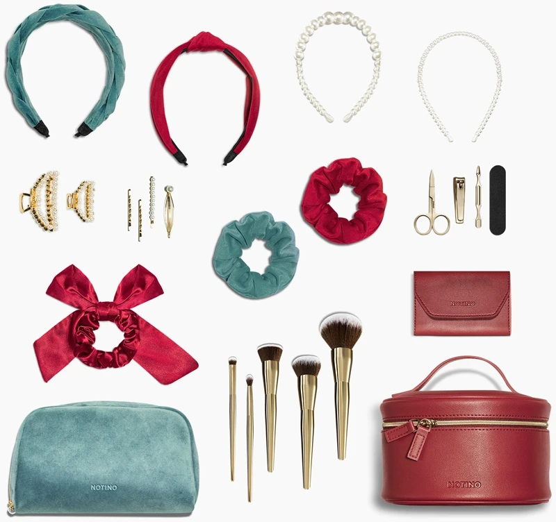 Notino Grace Collection Make-up Brush Set With Cosmetic Bag 6 Notino Grace Collection Make-up Brush Set With Cosmetic Bag – Image 4