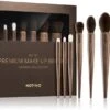 Notino Wooden Collection Make-up Brush Set