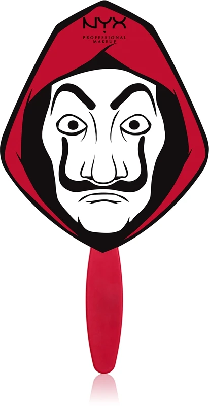 NYX Professional Makeup La Casa De Papel Mask Mirror 3 NYX Professional Makeup La Casa De Papel Mask Mirror