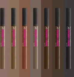NYX Professional Makeup Zero To Brow Gel 9 NYX Professional Makeup Zero To Brow Gel -Brown Technies Magasin nyx professional makeup zero to brow gel gel sourcils avec applicateur 3
