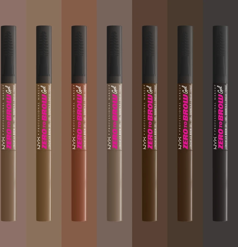 NYX Professional Makeup Zero To Brow Gel 6 NYX Professional Makeup Zero To Brow Gel – Image 4