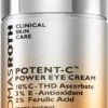 Peter Thomas Roth Potent-C Power Eye Cream -Brown Technies Magasin peter thomas roth potent c power eye cream creme hydratante yeux anti poches et anti cernes