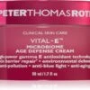 Peter Thomas Roth Vital-E Microbiome -Brown Technies Magasin peter thomas roth vital e microbiome creme renovatrice anti age aux effets antioxydants