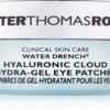 Peter Thomas Roth Water Drench Hyaluronic Cloud Eye Patches 1 Peter Thomas Roth Water Drench Hyaluronic Cloud Eye Patches -Brown Technies Magasin peter thomas roth water drench hyaluronic cloud eye patches timbres de gel hydratant contour des yeux 5