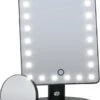 RIO Led Touch Dimmable Comestic Mirror 2 RIO Led Touch Dimmable Comestic Mirror -Brown Technies Magasin rio led touch dimmable comestic mirror miroir de maquillage
