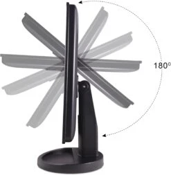 RIO Led Touch Dimmable Comestic Mirror -Brown Technies Magasin rio led touch dimmable comestic mirror miroir de maquillage 2