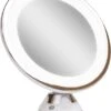 RIO Multi-Use Led Mirror -Brown Technies Magasin rio multi use led mirror miroir grossissant a ventouse