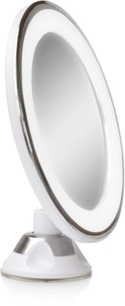 RIO Multi-Use Led Mirror -Brown Technies Magasin rio multi use led mirror miroir grossissant a ventouse 3