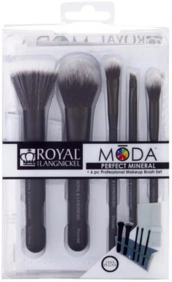 Royal And Langnickel Moda Perfect Mineral 9 Royal And Langnickel Moda Perfect Mineral -Brown Technies Magasin royal and langnickel moda perfect mineral kit de pinceaux 2