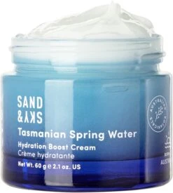 Sand & Sky Tasmanian Spring Water Hydration Boost Cream -Brown Technies Magasin sand sky tasmanian spring water hydration boost cream gel creme leger pour une hydratation intense 4