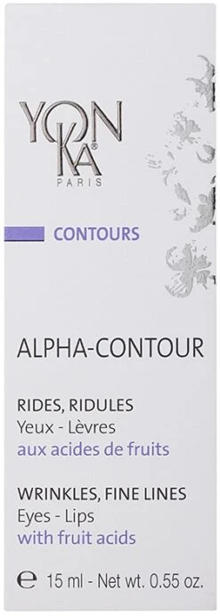 Yon-Ka Contours Alpha 7 Yon-Ka Contours Alpha -Brown Technies Magasin yon ka contours alpha gel anti rides contour yeux et levres 1