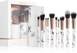 Zoë Ayla Makeup Brush Set Marble 10 Piece