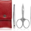 Zwilling Twinox Red -Brown Technies Magasin zwilling twinox red kit manucure